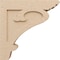 Ekena Millwork 6"W x 24"D x 24"H Thin Mayflower Rough Cedar Woodgrain TimberThane Corbel, Primed Tan CORUR06X24X24MAYRCPR - alternate 2